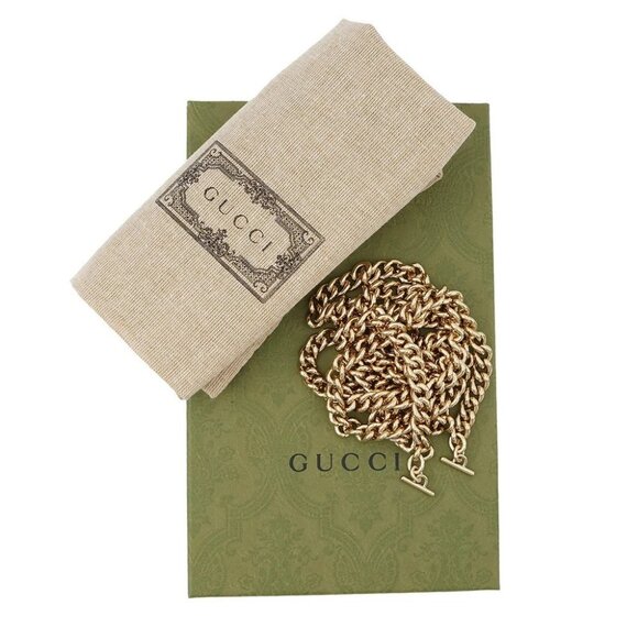 GUCCI GGMatelasse Chain Wallet Leather Black - Picture 16 of 16